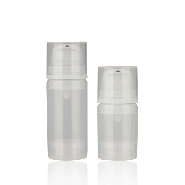 Custom Size Plastic Airless Lotion Bottle for Skin Care