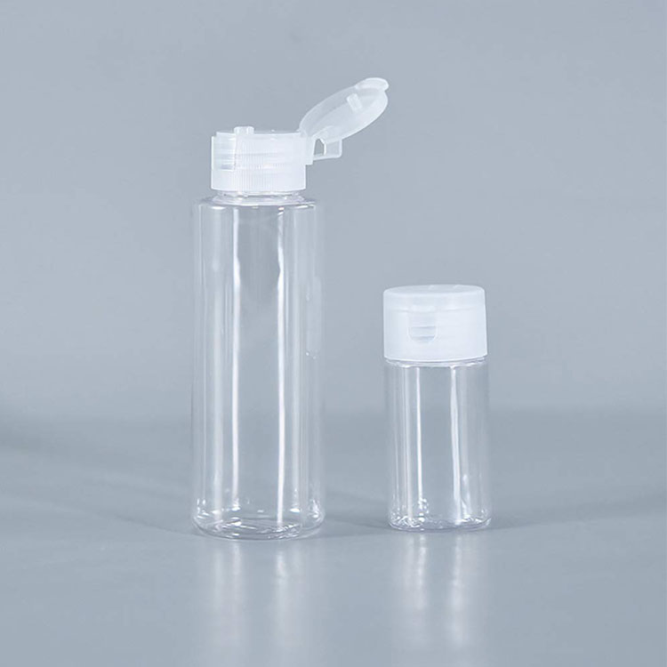High Quality White Or Transparent Flip Top Bottle Cap For 60Ml 100Ml Squeeze Pet Plastic Bottle