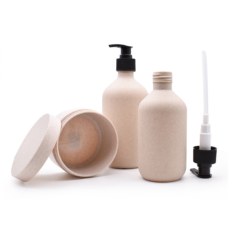 Wholesale Eco Friendly Recyclable Biodegradable Packaging for Cosmetic Jar Shampoo Lotion Bottle