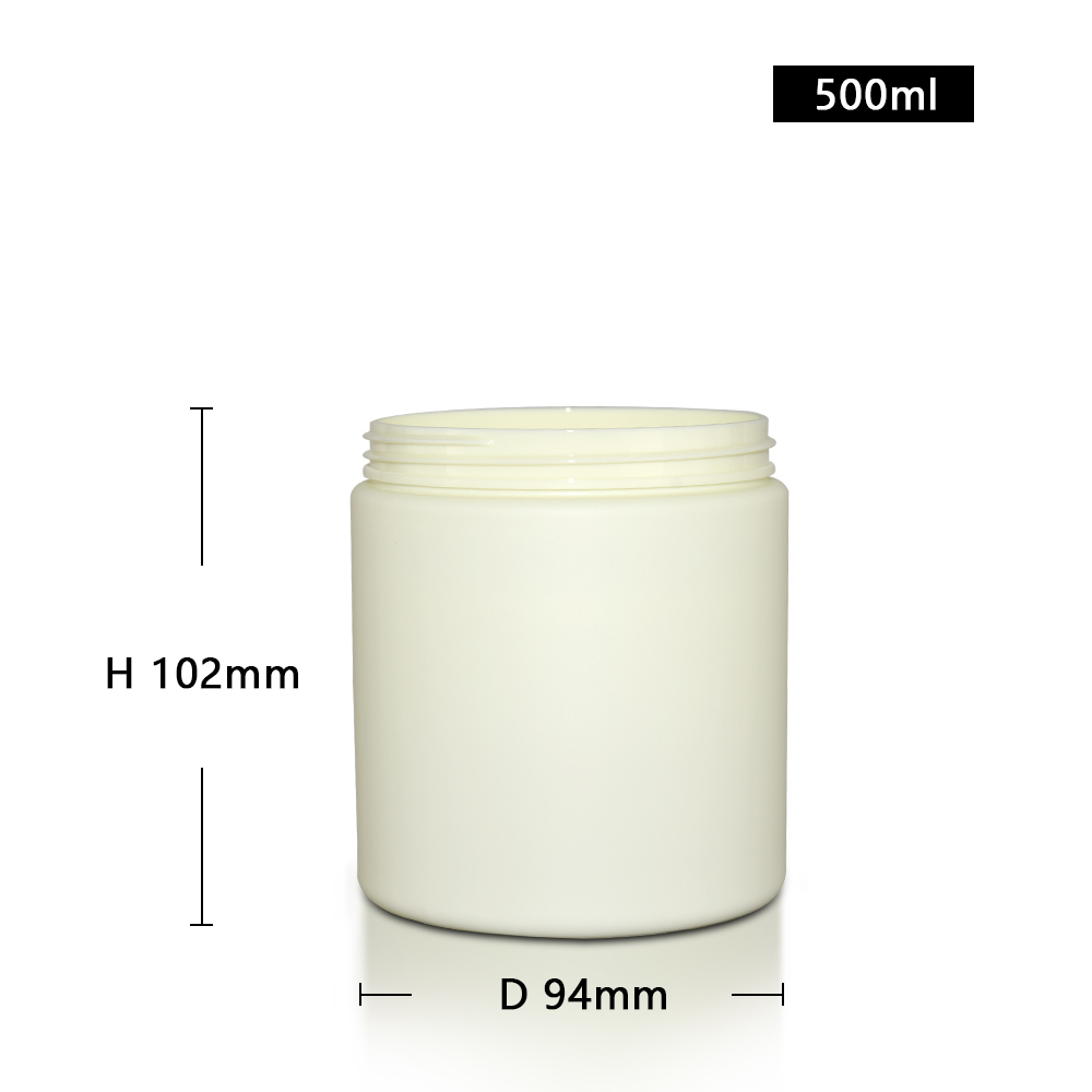 Factory High Quality Plastic PET PCR RPET 150ml 200ml 250ml Black Frosted Jars for Body Butter Biodegradable Bottle Packaging