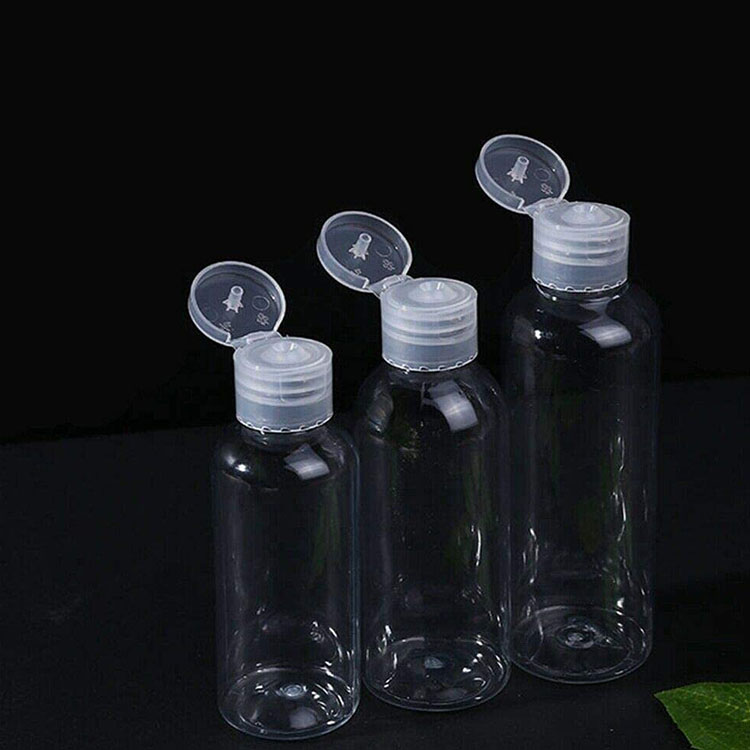 High Quality White Or Transparent PPE Flip Top Bottle Cap For 60Ml 100Ml Squeeze Pet Plastic Bottle