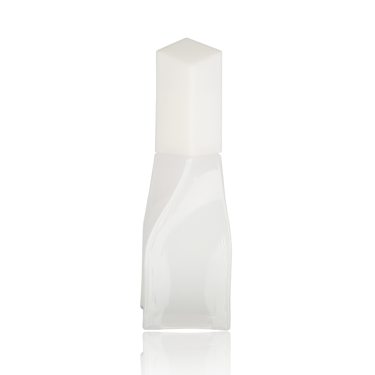 New Design Self-developed 15ml 7-sided Airless Glass Lotion Bottle