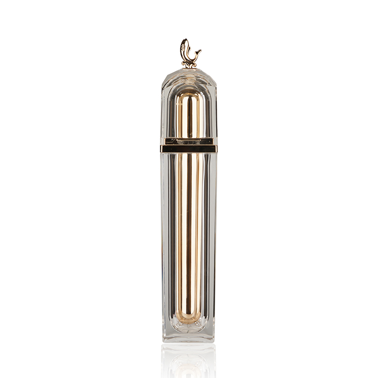 BDPAK Uniquely Designed 100ml Glass Luxury Lotion Bottle with White Pump Head