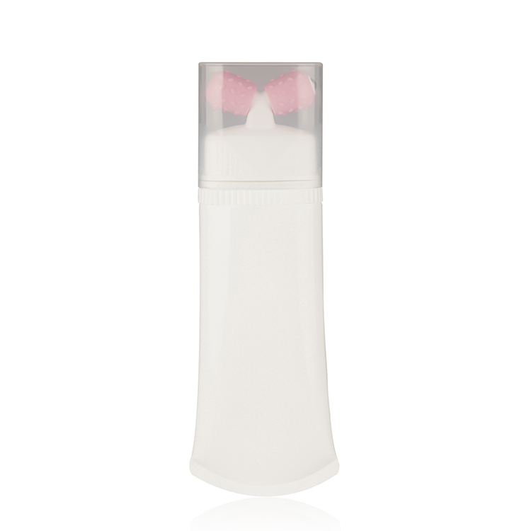 New Design Custom Empty Plastic Cosmetic Tube with Pressing Head or Roller