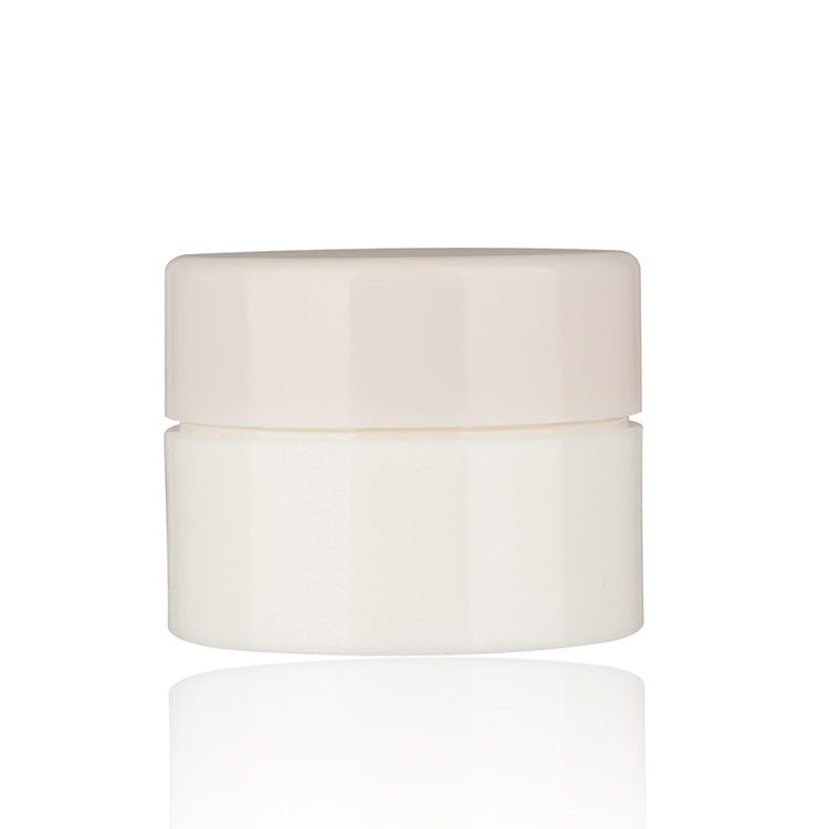 Chinese Supplier 50G White PP Cosmetic Cream Jar with Replaceable Inner Core