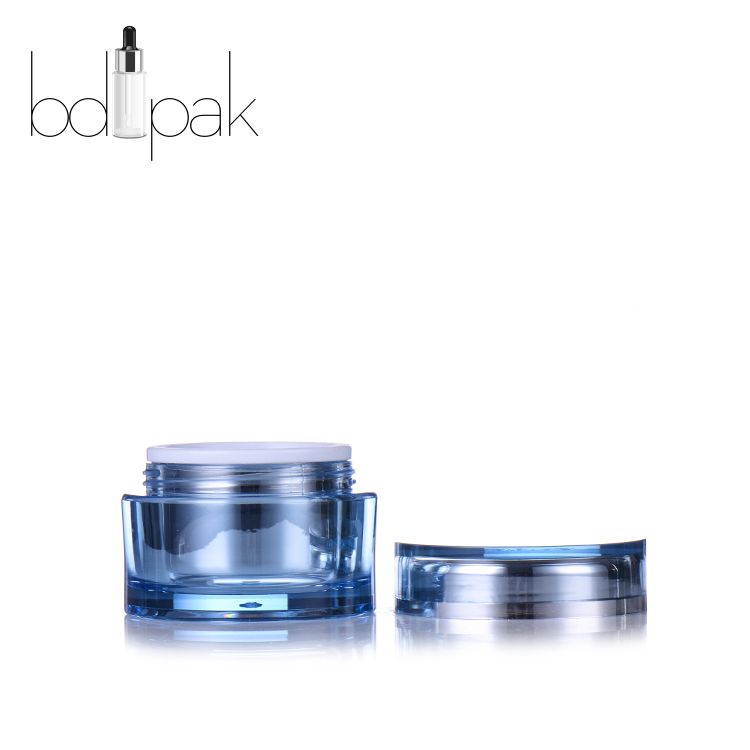 BDPAK Luxury Acrylic Cream Jar 15g/30g/50g For Skin Care