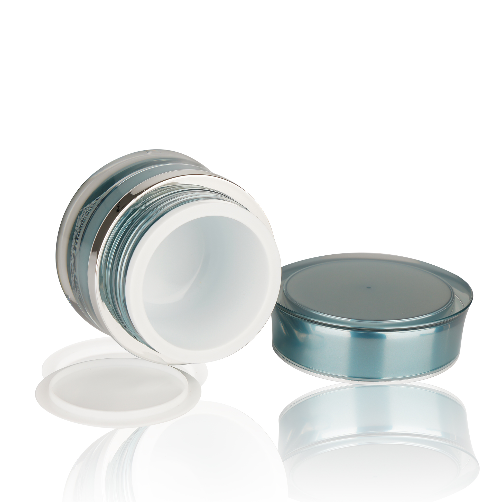 BDPAK Cosmetic Packaging Special-shaped Custom Plastic Cream Jar