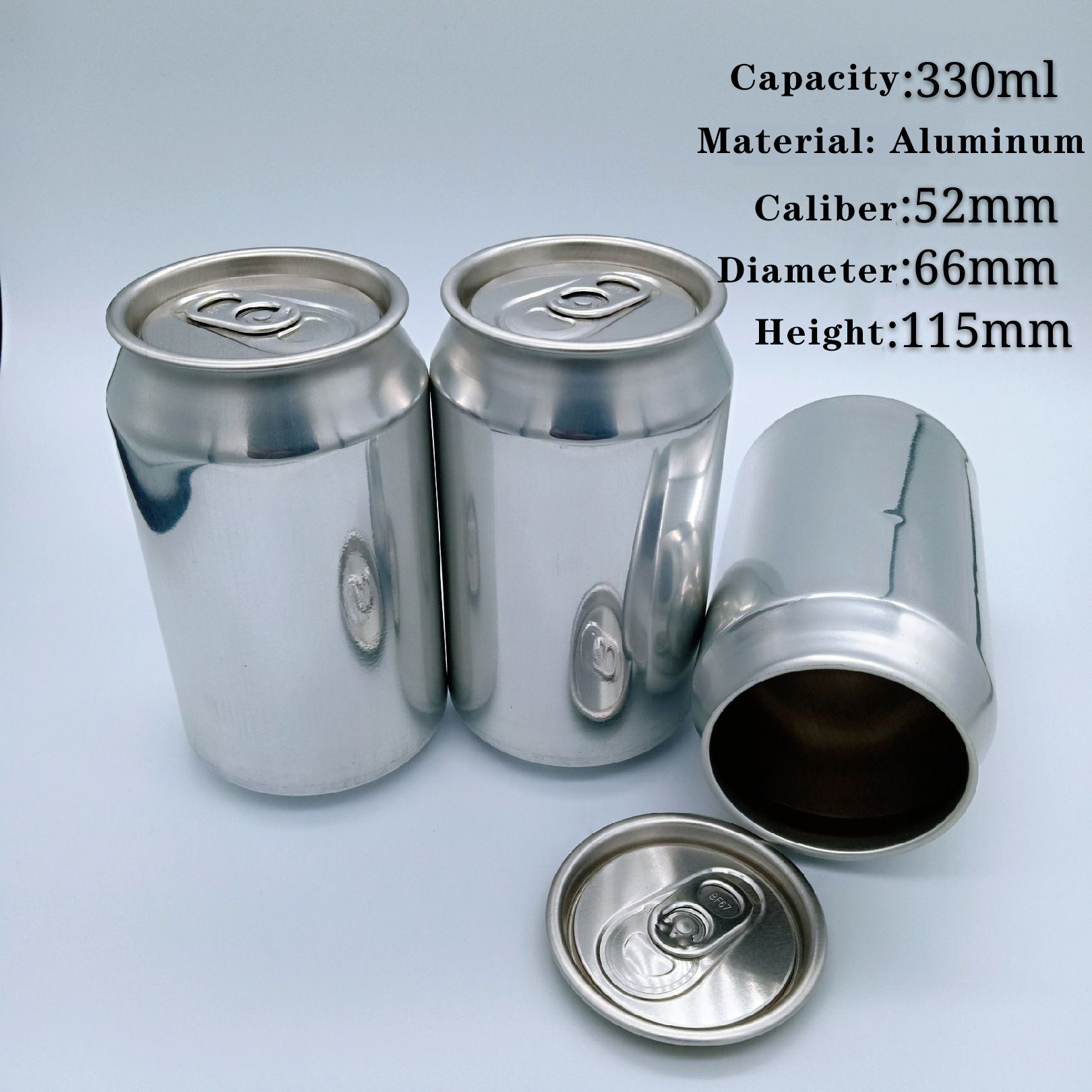 Manufacturing 500ml 330mL 473mL 355ml 250ml Slim Cheap Empty Logo Customized Beverage Packaging Aluminium Can for beer or drink