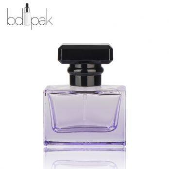 Custom Classic Clear Luxury Glass Perfume Atomizer with pump 30ml 50ml Mist Spray Crystal Perfume Bottles for Women Child