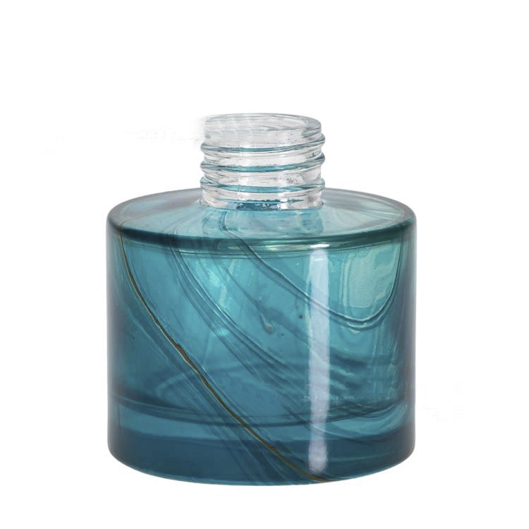 Custom Aromatherapy Empty Bottle Color Translucent Reed Diffuser Bottle for Home Decoration