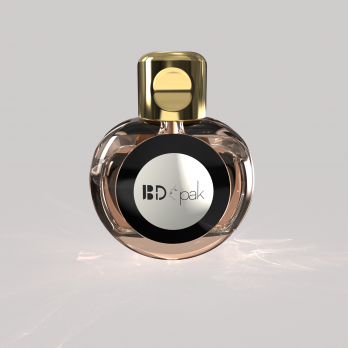Factory Custom 30ml 50ml Black Cosmetic Glass Pump Bottle for Eye Cream