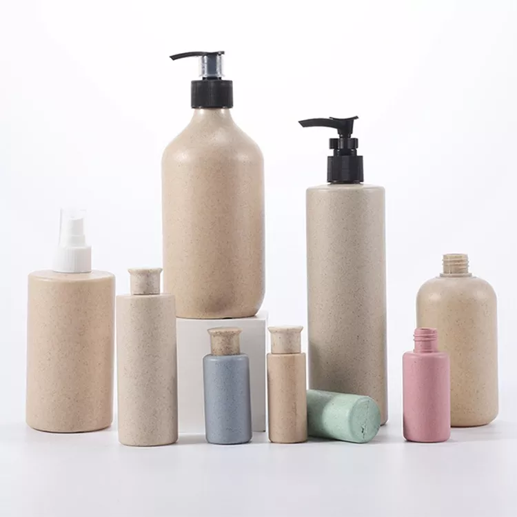 Wholesale Eco Friendly Recyclable Biodegradable Packaging for Cosmetic Jar Shampoo Lotion Bottle