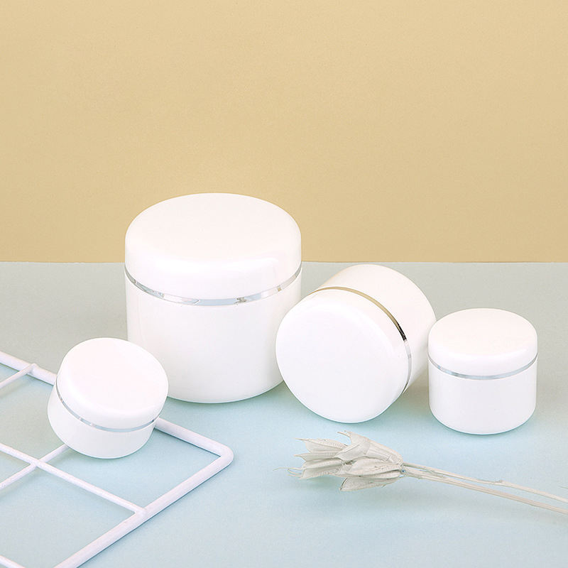 Wholesale 20G 50G 100G 150G 250G White Frosted Plastic PP Jar Face Cream Bottle Body Scrubs Container