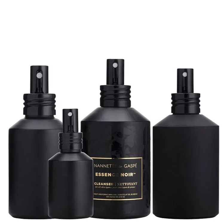 Custom Empty Cosmetic Lotion Serum Cream Glass pump Bottle and Jar Sets 15ml 30ml 50ml 100ml Skincare Bottles Packaging Luxury