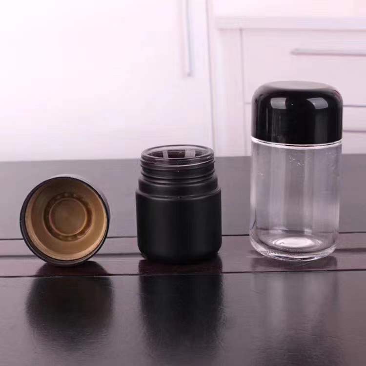 Custom Eco-friendly Refill Large CR Jar Screw Cap Glass Medical CBD Packaging Bottle 150ml 180ml 230ml 300ml 250ml