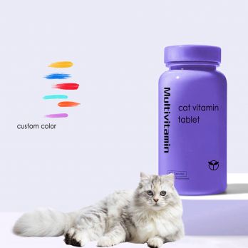 HDPE PET Plastic pill Jar Supplement Bottle for pet joint care