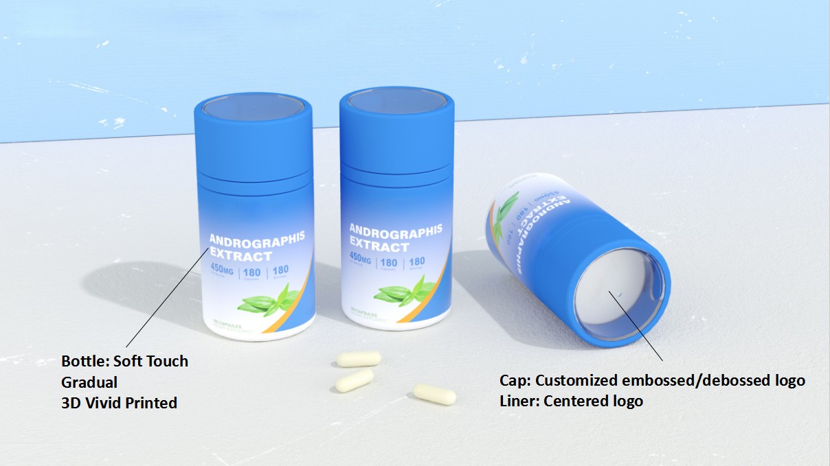 Pulp Bottle for supplement