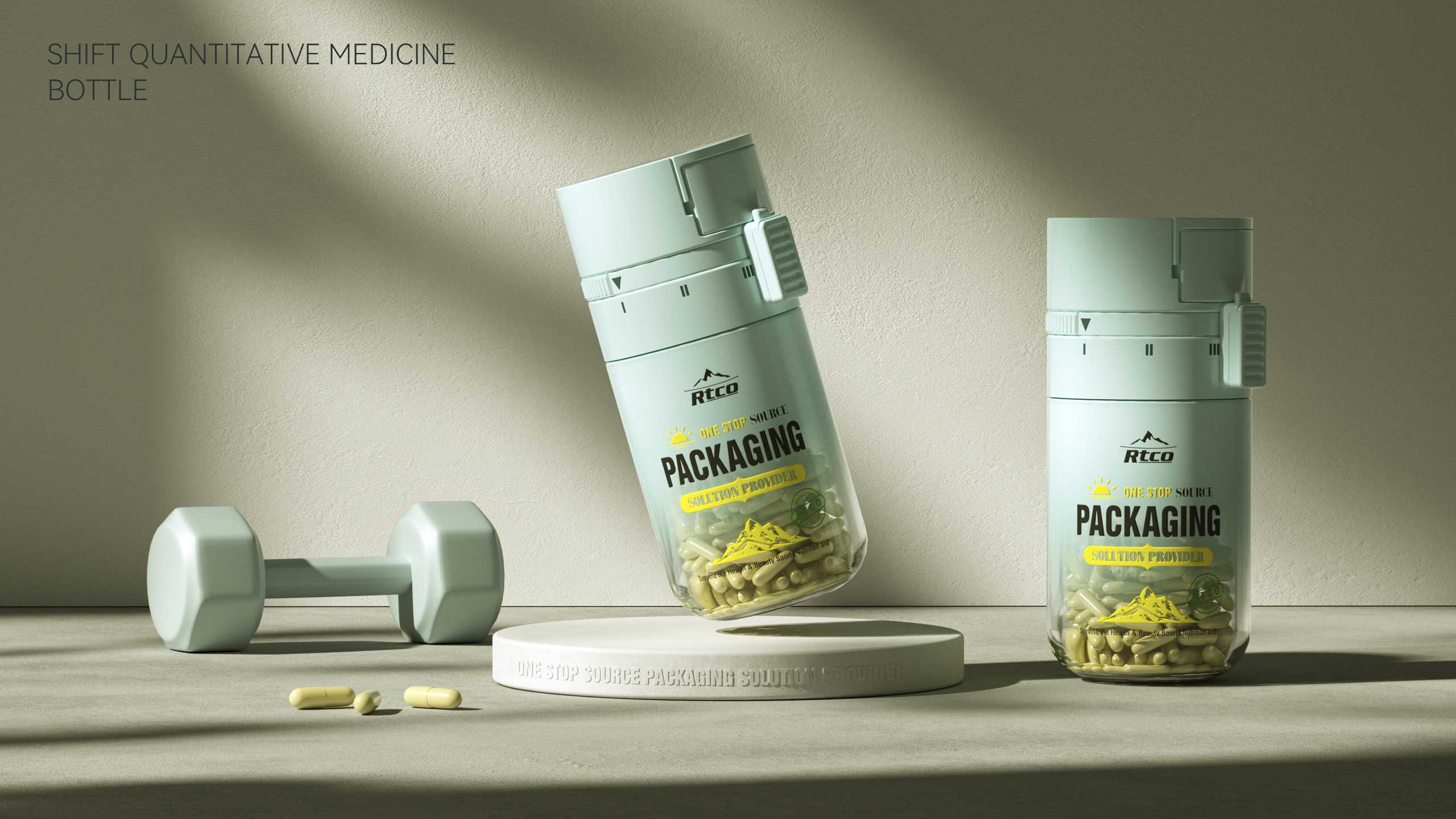 Shift Quantitative Medicine Bottle