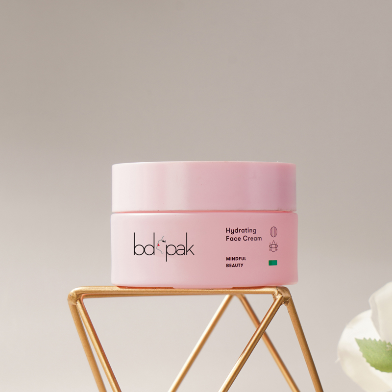 15g 30g 50g Frosted Clear Pink Glass Cosmetic Jar for skin care