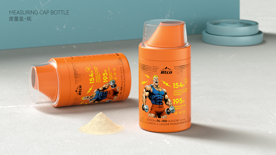 RTCO New Design Measuring Cap Bottle