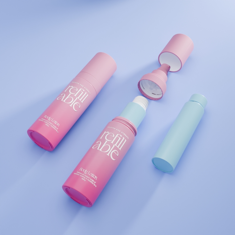 Refillable Glass Airless Pump Bottle Refillable Glass Airless Pump Bottle