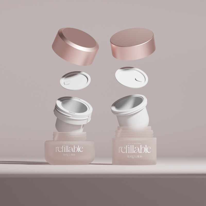 Refillable Glass Bottle and Jar Refillable Glass Bottle and Jar