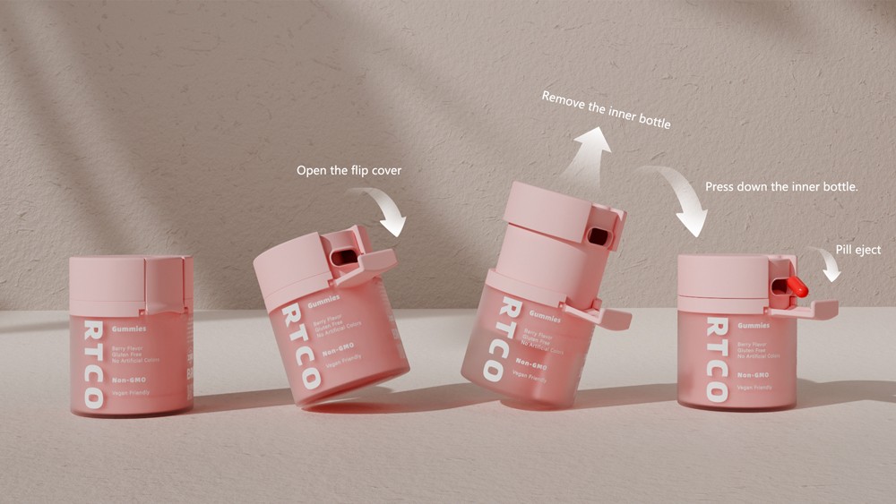 RTCO New Design LitePop Bottle for capsule