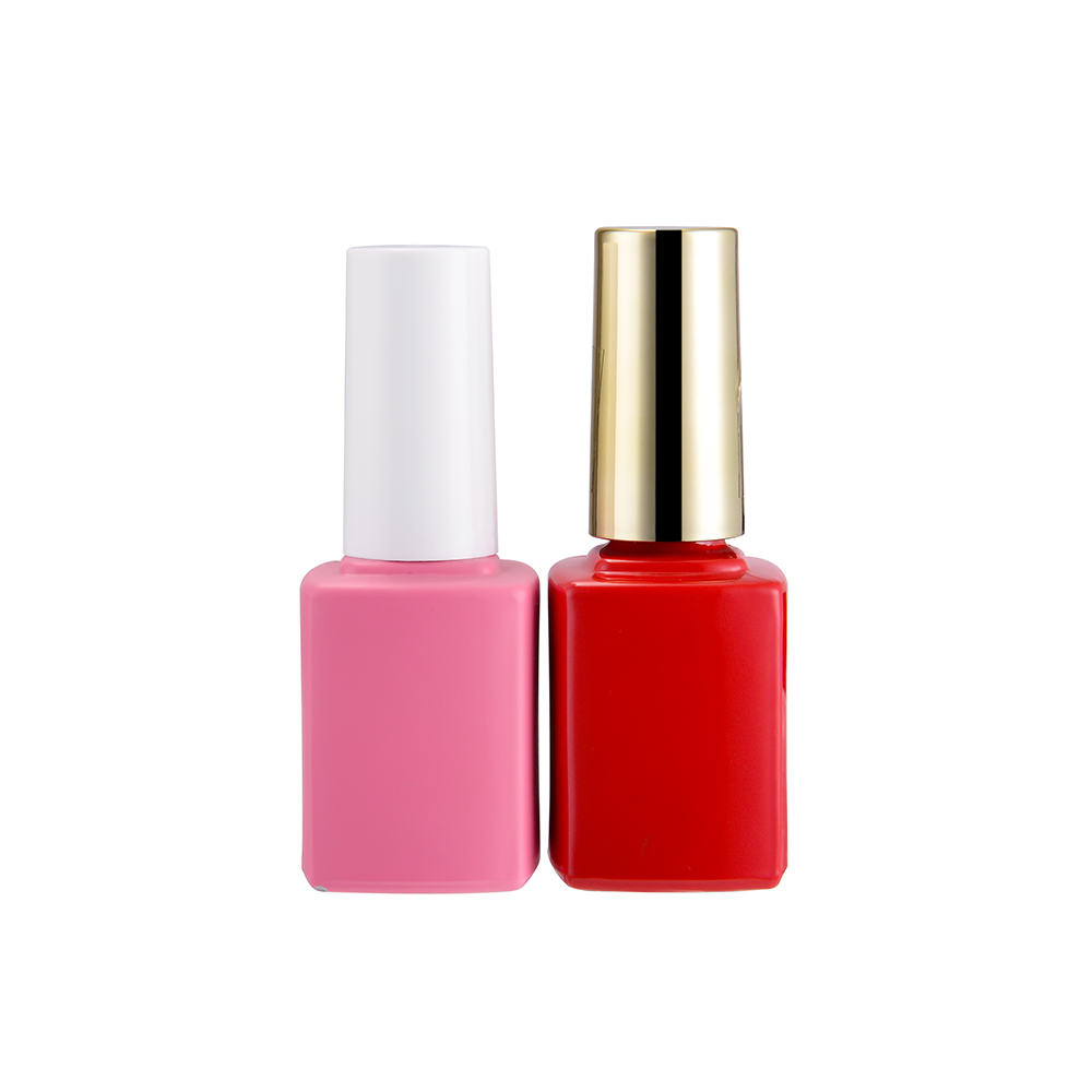 China supply cheap 8ml uv gel empty nail polish plastic bottle for sale
