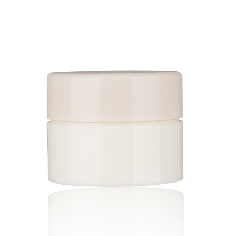Chinese Supplier 50G White PP Cosmetic Cream Jar with Replaceable Inner Core