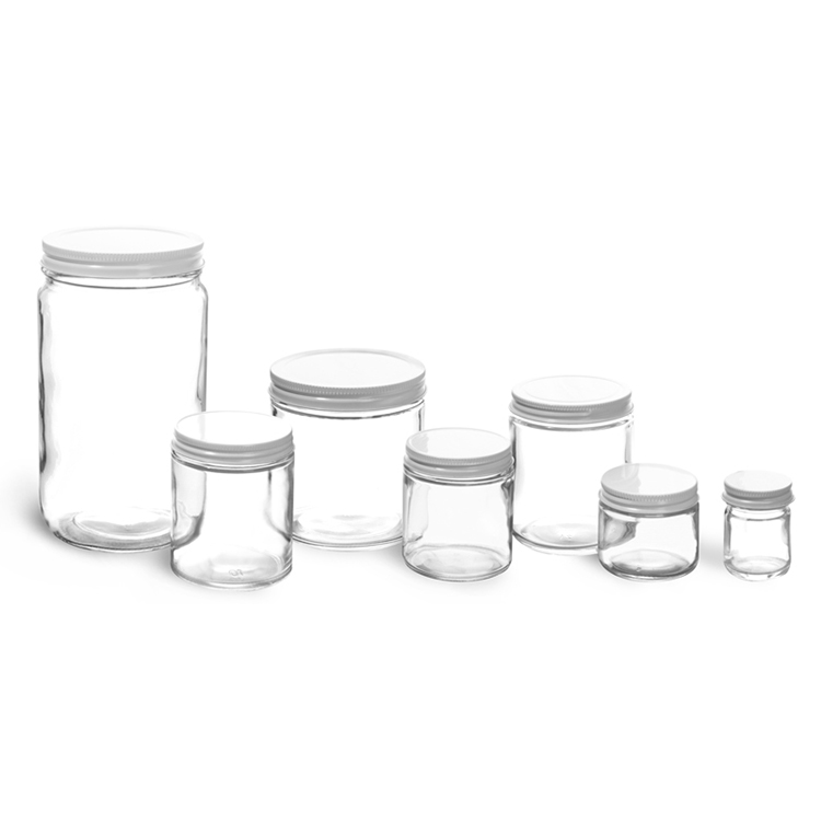 In Stock Custom PET Cream Jar Cosmetic Packaging