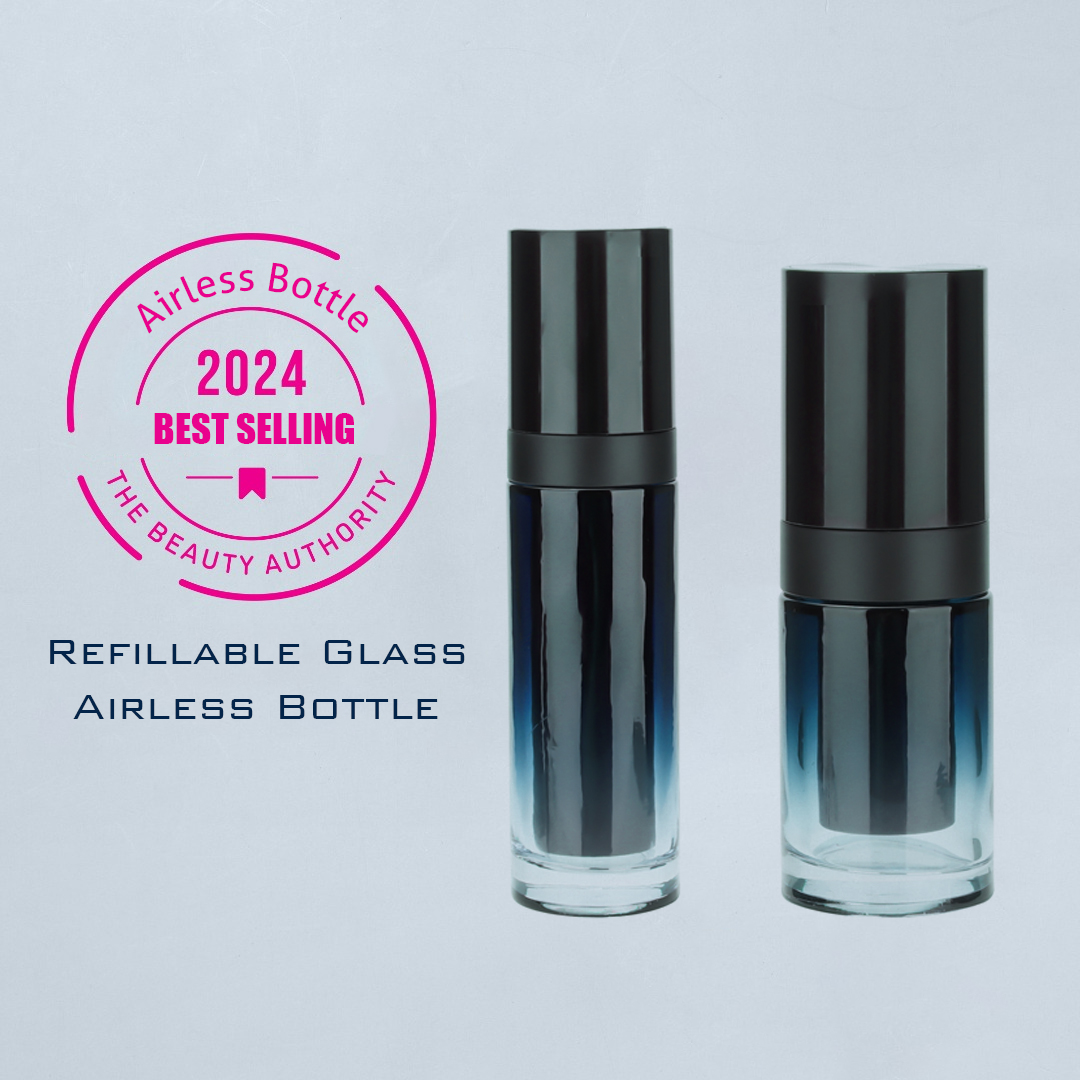 Replaceable Inner Tube Glass Airless Bottle