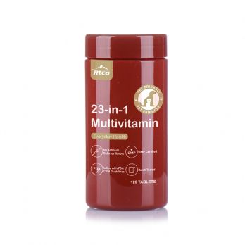 Red 13oz UV Printing HDPE plastic bottle
