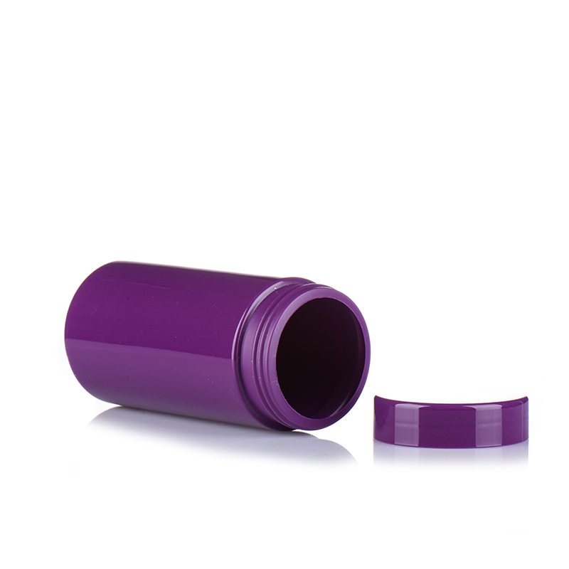 13 oz UV Printing HDPE bottle purple