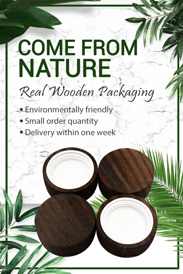 30g Cosmetic Jar Wooden Lids – 30,000 Pieces in Stock, Low Price Sale, Available for Pickup or Delivery!
