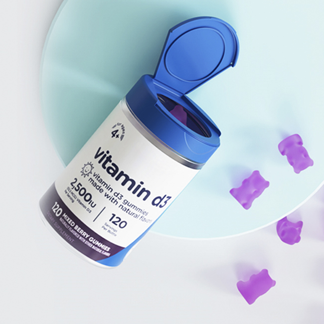 PET Bottle for vitamin gummy