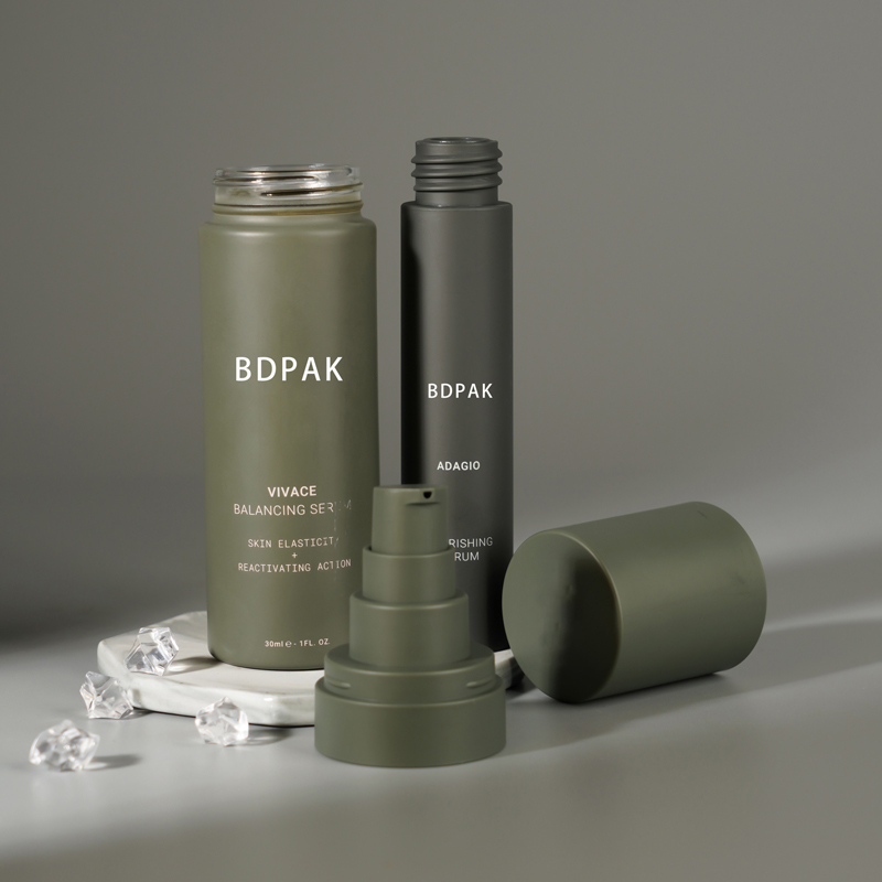 Replaceable Inner tube Glass Airless Bottle