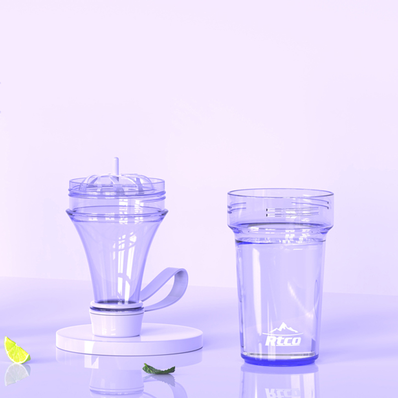 RTCO New Design Protein Mixer Split Shake Bottle