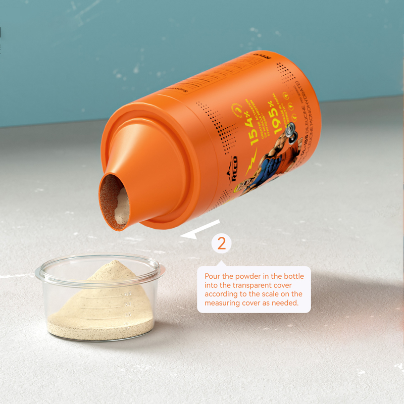 RTCO New Design Measuring Cap Bottle