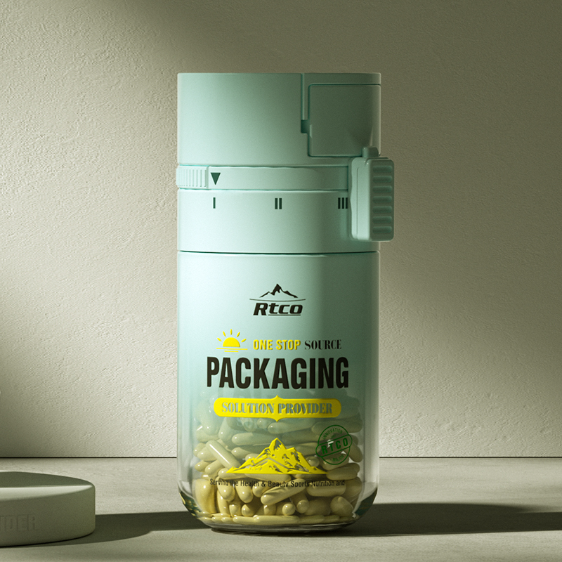 Gear-Shift Dispensing Bottle for Medicine