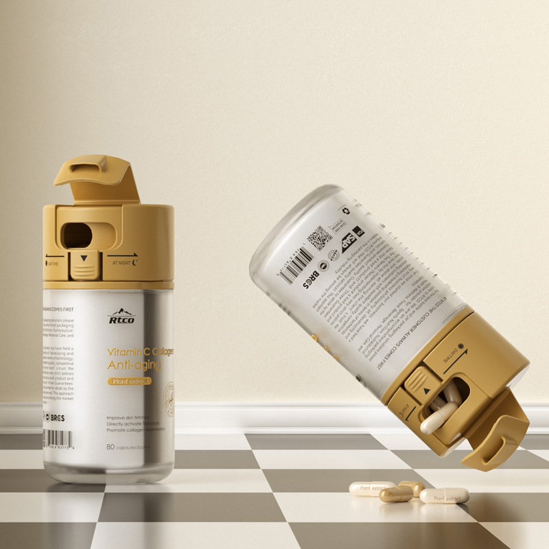 RTCO New Design Day and Night Medicine Bottle