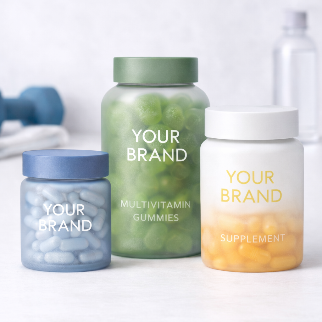 HDPE Packaging for Cosmetic & Supplement Products